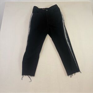 Vintage LA Gear Womens Side Lace Jeans Size 11/28 80s 90s High Rise